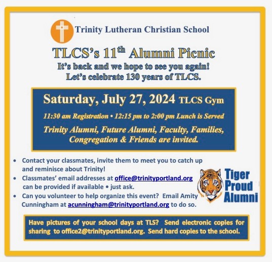 TLCS Alumni Picnic is Back!