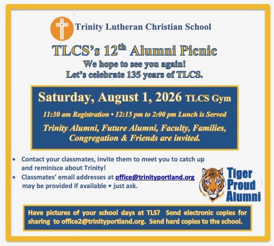 Trinity School's 12th Alumni Picnic